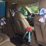 Свадебное украшение салона Ауди Q7