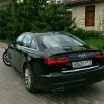 Задний вид Ауди A6