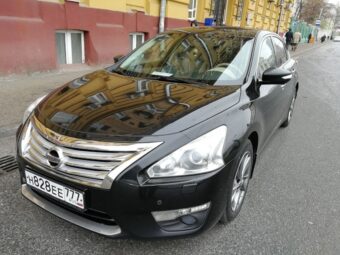 Nissan Teana L33 авто бизнес класса подойдет для трансфера и свадьбы