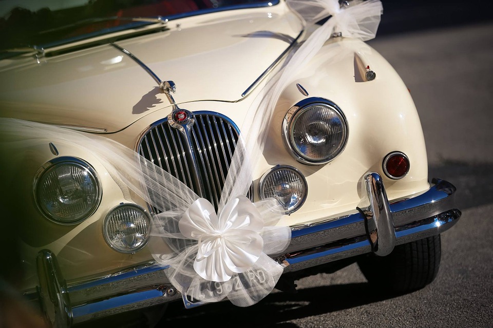 Свадебные украшения для машин: разновидности и примеры оформления