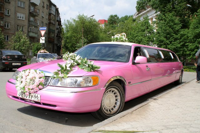 Фото свадебных лимузинов